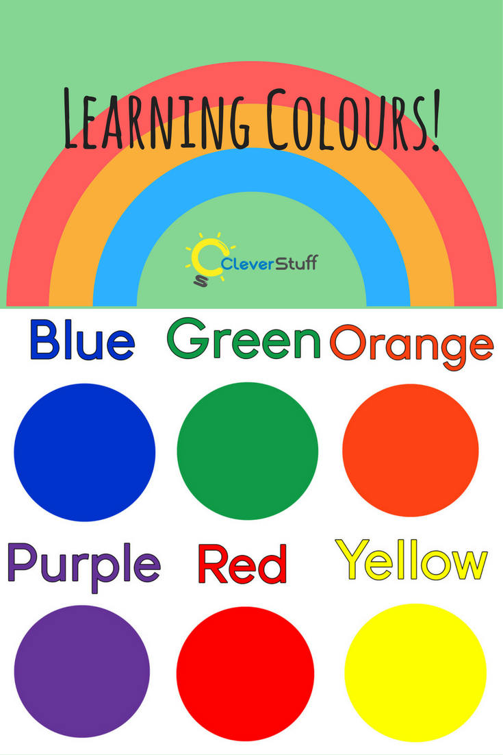 Learning Colours! - CleverStuff