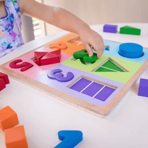 Chunky Jigsaw Number and Fraction Puzzle