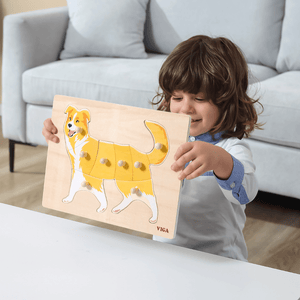 Montessori Wooden Puzzle - Zebra