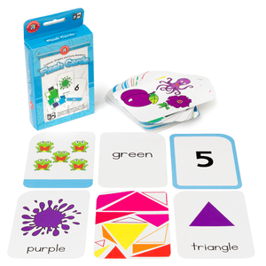 Colours, Shapes and Early Numbers Flashcards