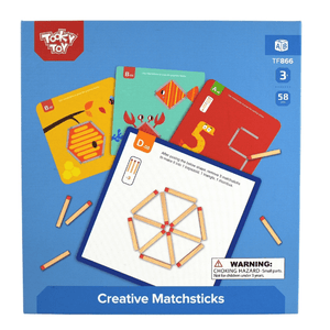 Creative Magnetic Match Sticks Puzzles