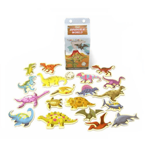 Magnetic Dinosaurs in a Milk Carton