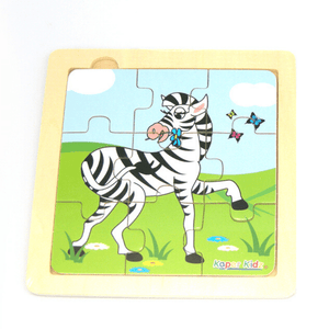 Zebra Puzzle - 9 piece