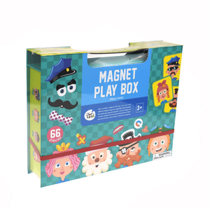 Crazy Faces Magnetic Play Box