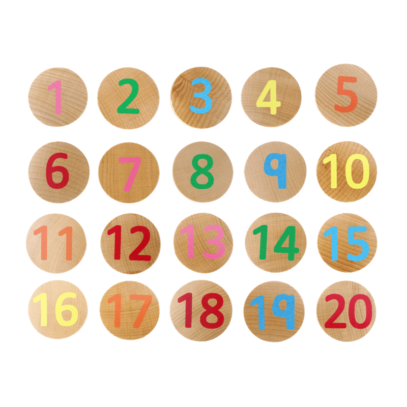 Numbers Matching Pairs - 40 pieces