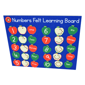 Felt Learning Board - Numbers
