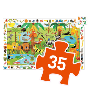 Jungle Observation Puzzle - 35 pieces