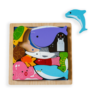 Animals in the Ocean Chunky Puzzle
