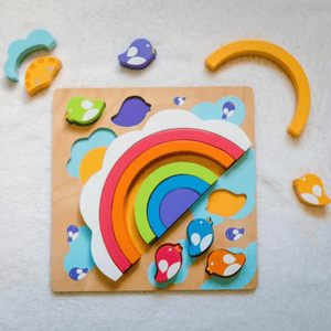 Rainbow & Sun Bird Puzzle