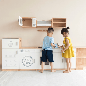 Kids Playroom Dishwasher - White