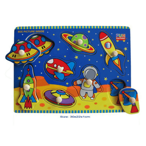 La Belle Toys - Space Puzzle with Knobs - CleverStuff