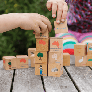 Languages of our Nation Wooden Blocks