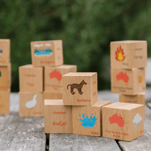 Languages of our Nation Wooden Blocks