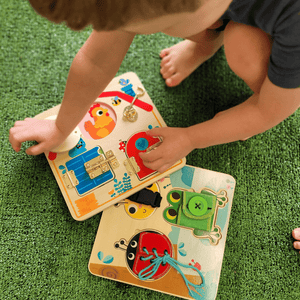 Latching Activity Puzzle Board