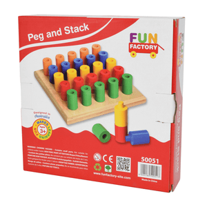 Peg and Stack Board