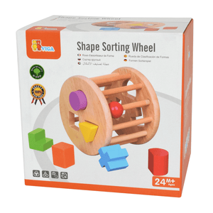 Wooden Shape Sorting Wheel