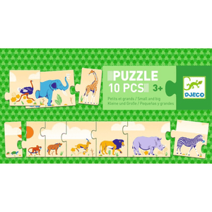 Small to Big Puzzle - 10 piece