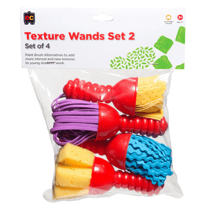 Texture Paint Brushes - Set of 4