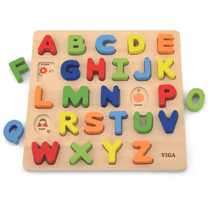 Uppercase Alphabet Block Puzzle