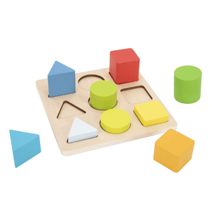 Wooden Colour and Shape Sorting Puzzle