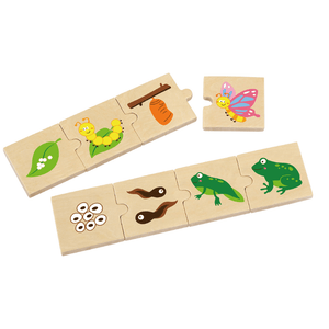 Wooden Lifecycle Puzzle Set