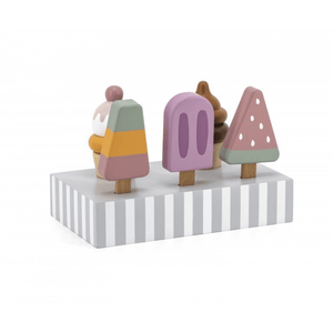 Popsicle and Ice Cream Set - 5 piece
