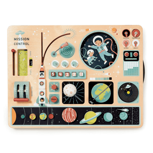 Wooden Space Station Board