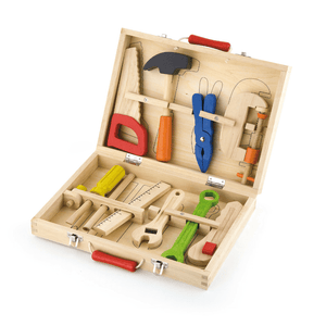 Wooden Tool Box - 10 pieces