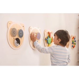 Wooden Wall Toy - Overlaying Colours