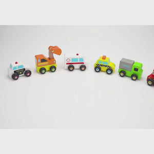 Mini Vehicles - Set of 6