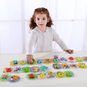 Colourful Alphabet Linking Puzzle