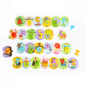 Colourful Alphabet Linking Puzzle