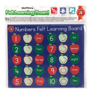 Felt Learning Board - Numbers