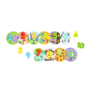 Colourful Number Linking Puzzle