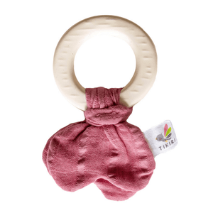 Organic Cotton and Natural Rubber Teether