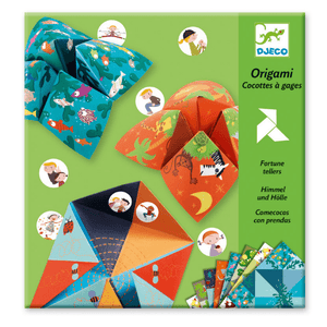 Origami - Chatterbox Bird Game