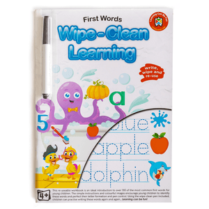 Wipe-Clean Learning Book - First Words